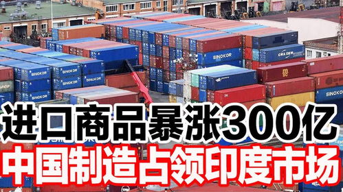 进口商品暴涨300亿,中国制造占领印度市场